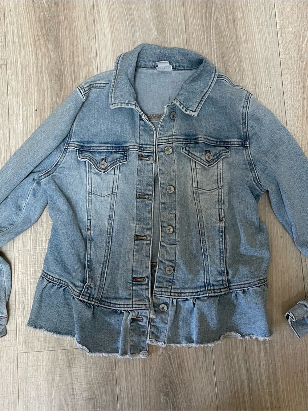 Chico's Light Wash Denim Jacket